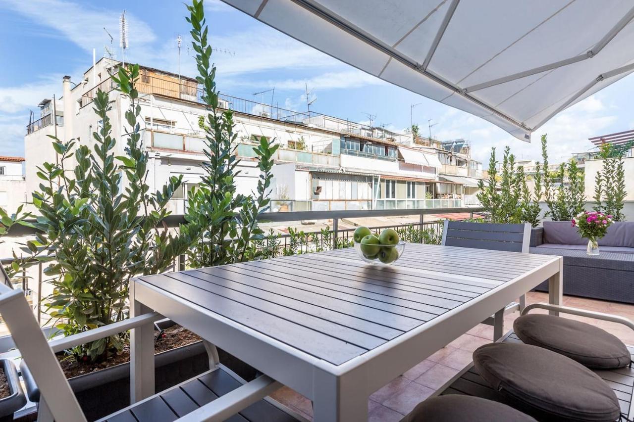 Syntagma Modern New Flat, Large Balcony With View Apartment Athens Ngoại thất bức ảnh